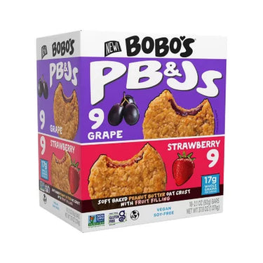 Bobo'S PB&J Oat Snacks, Variety Pack, 18 Pk.